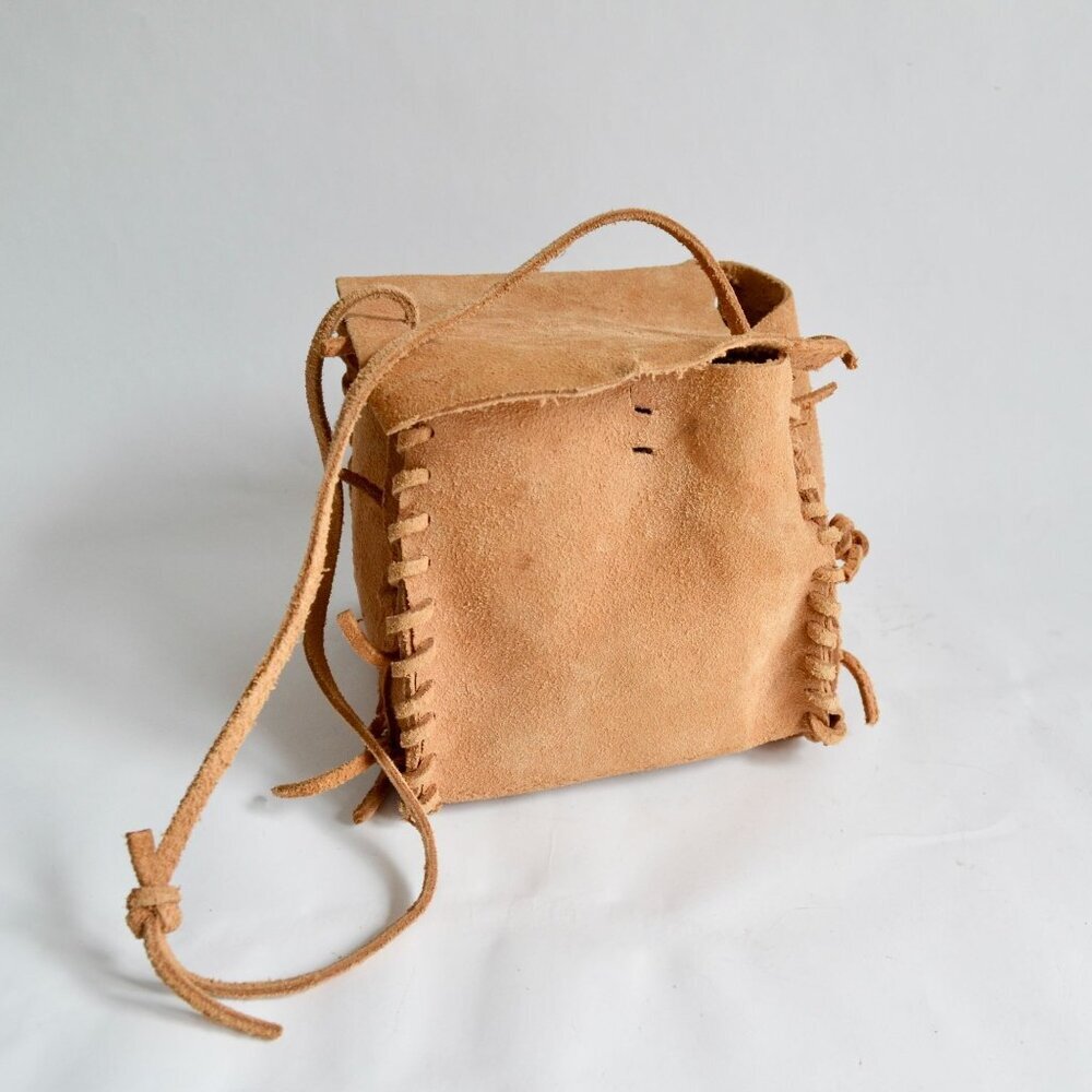 Vintage Handmade Camera Bag *Fits a Polaroid*